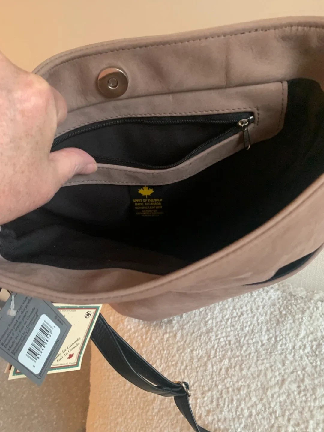 Brand new leather purse image indicator(3)