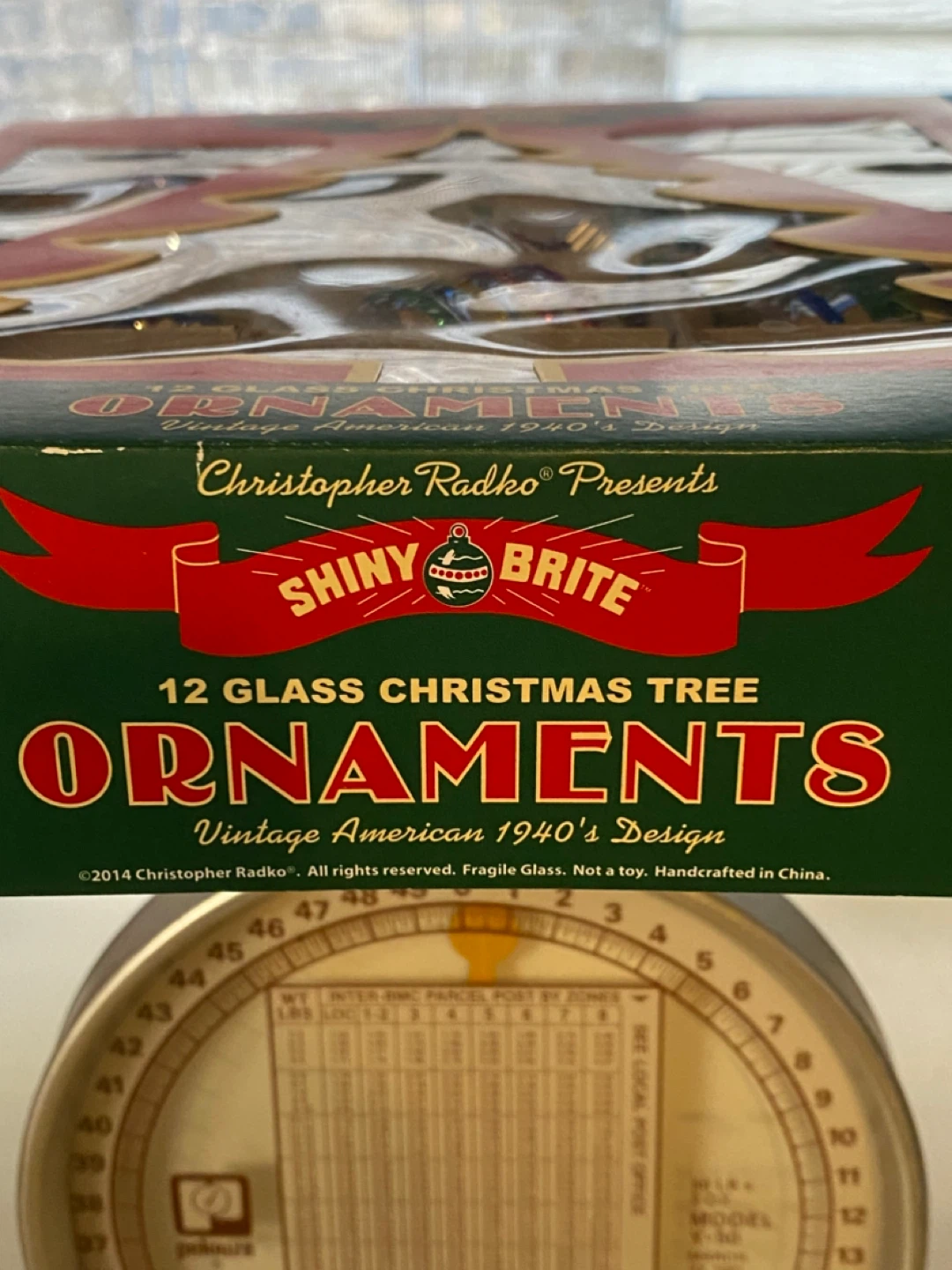 Shiny Brite 12 Glass Christmas Tree Ornaments - photo 4