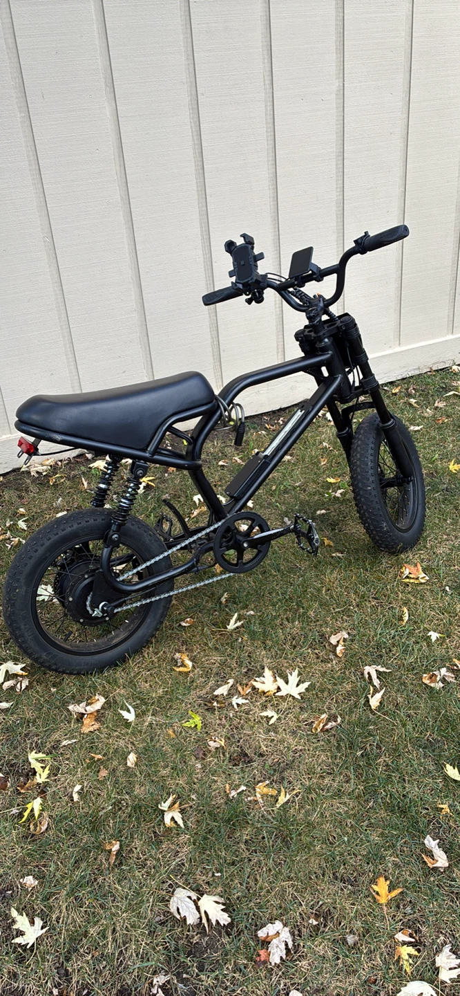 Mini E bike for 10 or nine years old goes 21 mph or 23 mph - photo 2