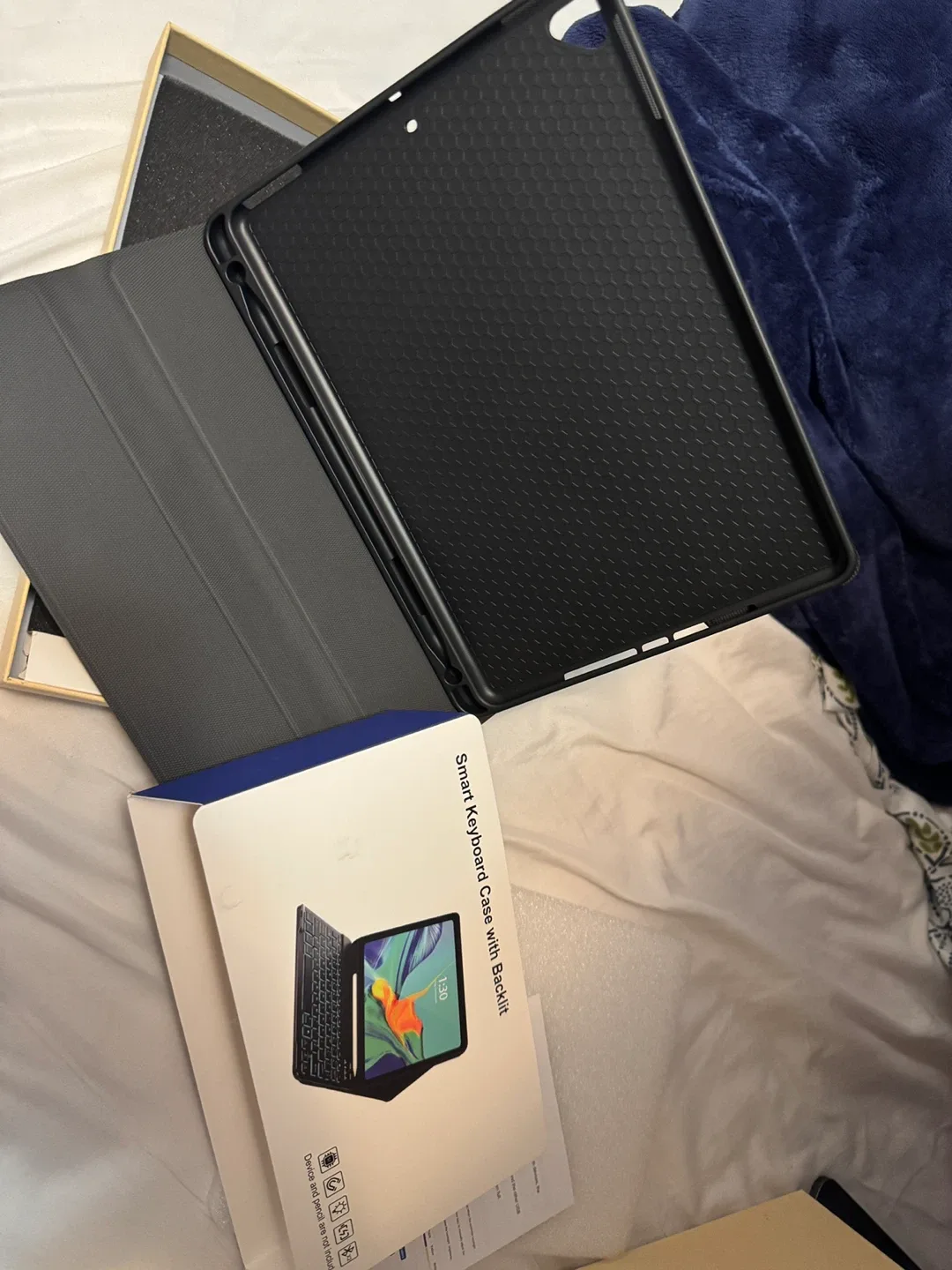 Smart Keyboard Case with Backlit image indicator(2)