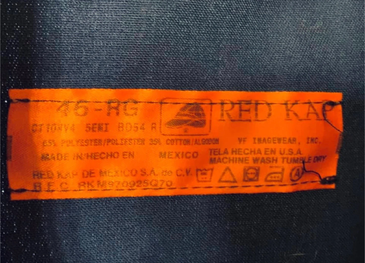 Red Kap BFGoodrich Coveralls Size 46-RG - photo 3