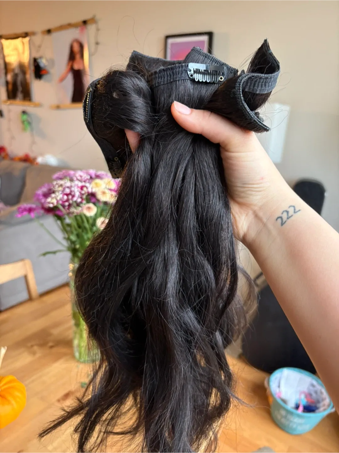 Loxx Hair Extensions - Dark brown/ light black image indicator(3)