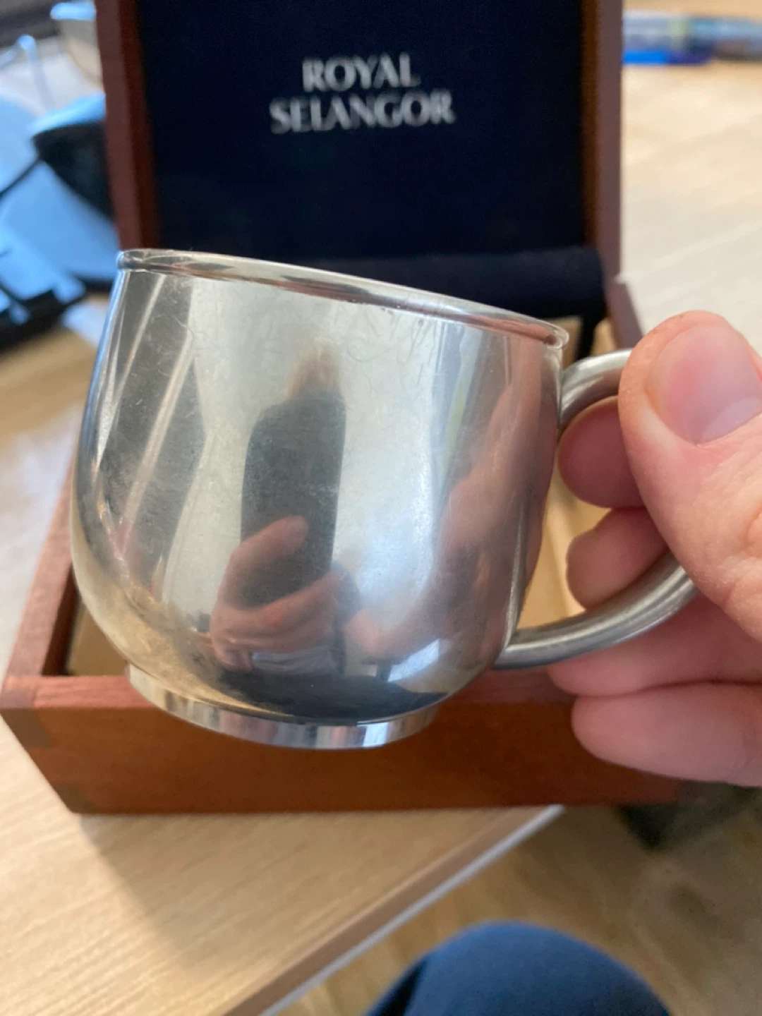 Royal Selangor Pewter Cup with Box - photo 2