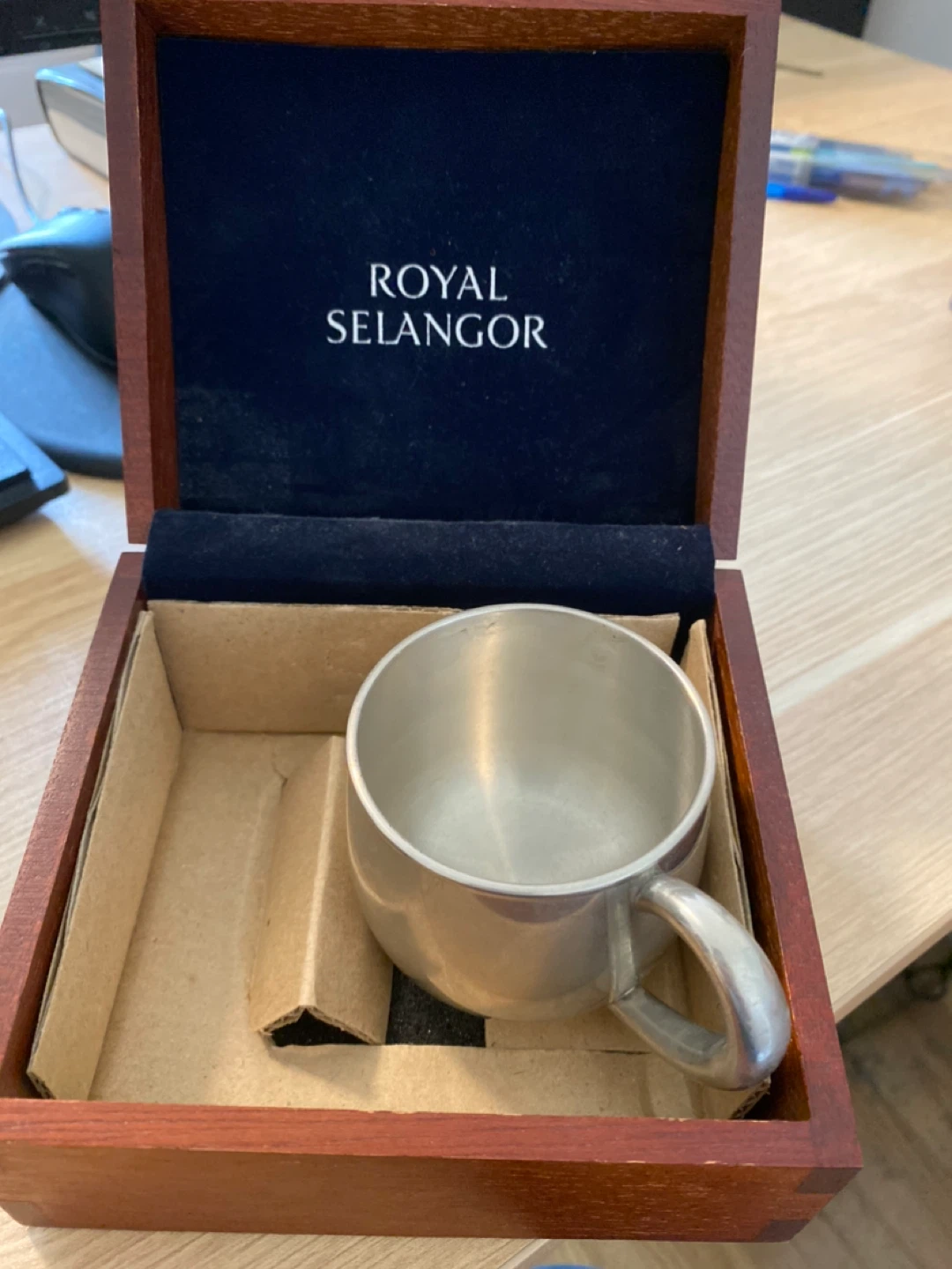 Royal Selangor Pewter Cup with Box