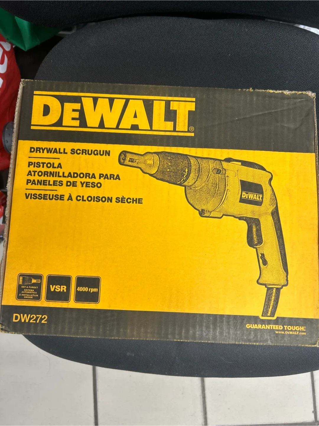 DeWalt DW272 Drywall Scrugun