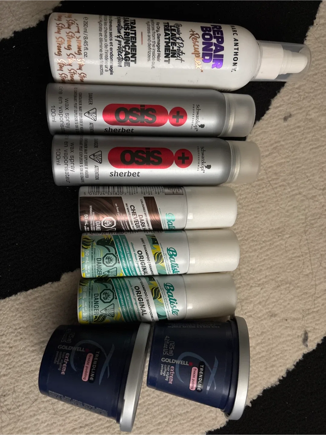 Hair Styling Products Bundle: Marc Anthony, Osis+, Batiste, etc thumbnail