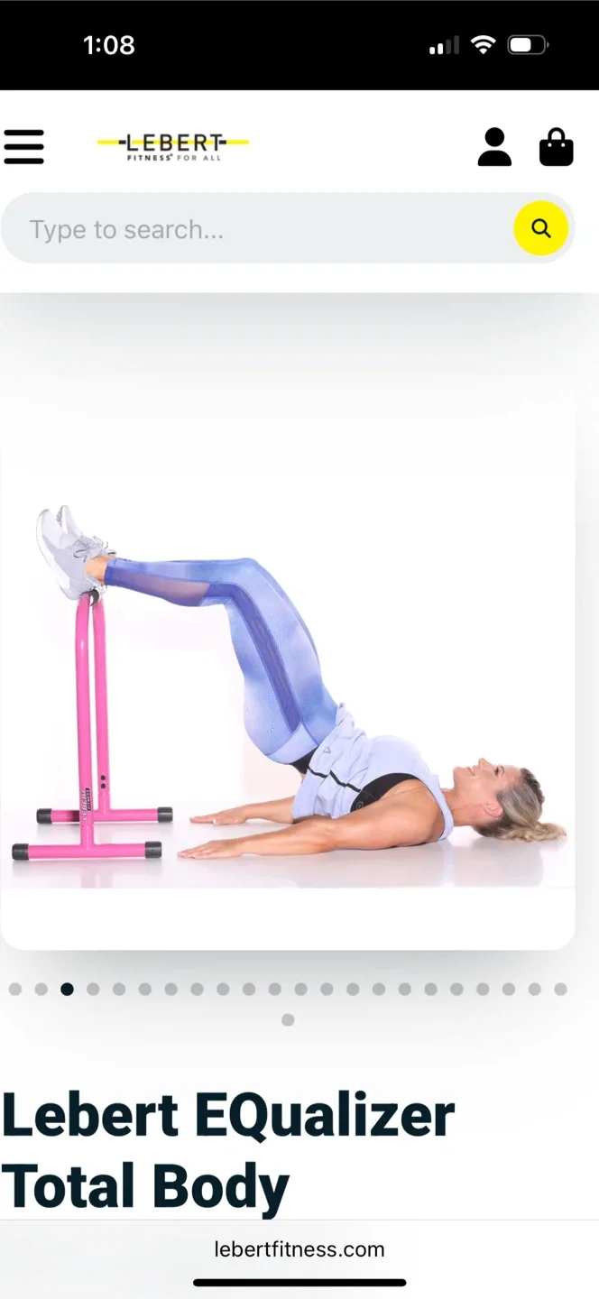 Lebert Fitness Equalizer Bars - Total Body Strength image indicator(7)