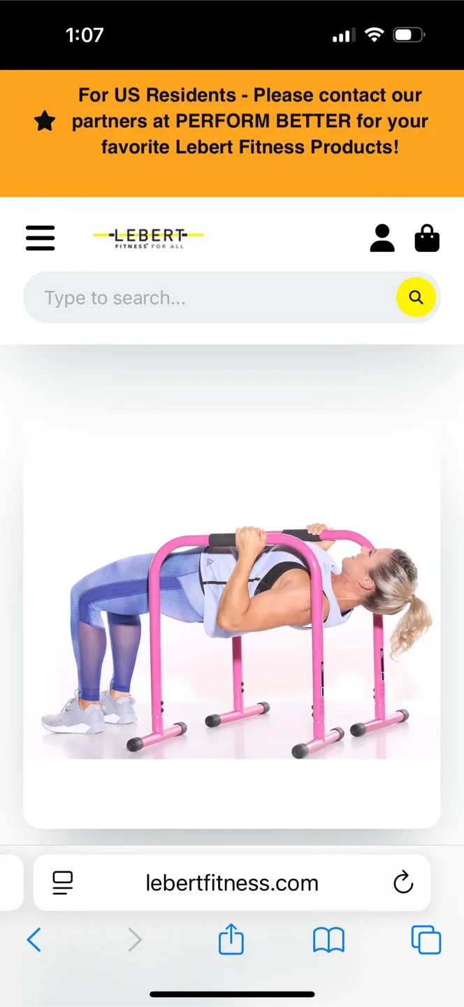 Lebert Fitness Equalizer Bars - Total Body Strength image indicator(8)