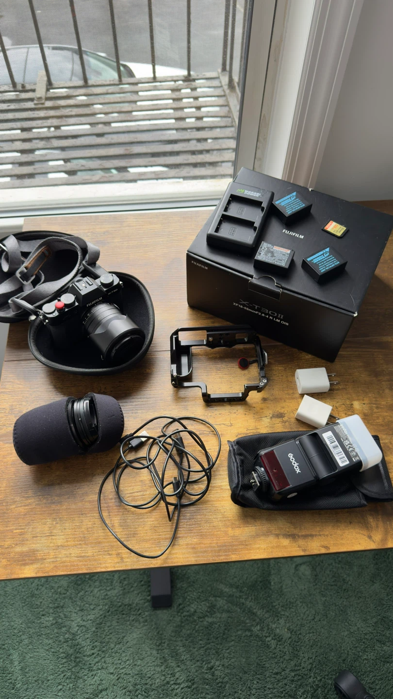 Fujifilm X-T30 II Camera with Extras