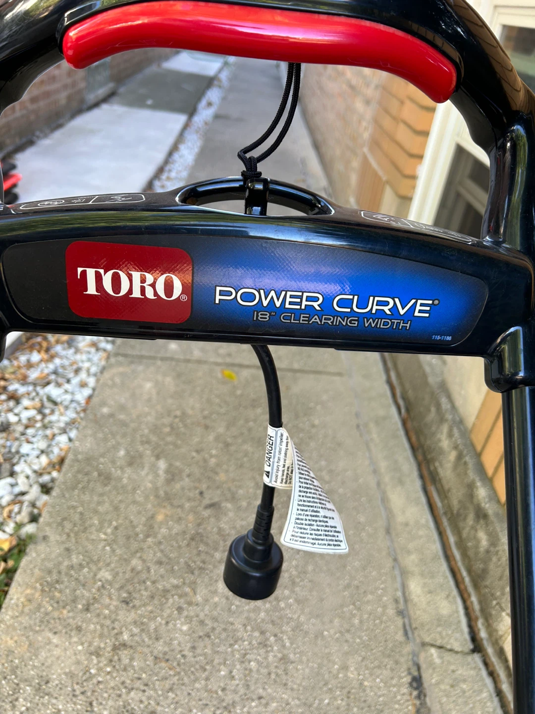 Toro Power Curve Snow Blower - 18" Clearing Width - photo 3