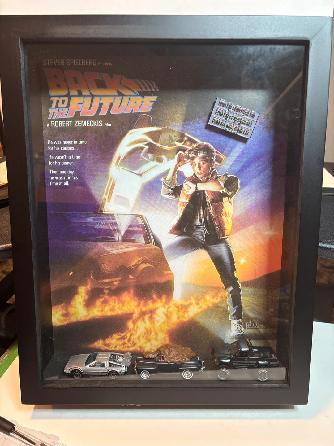 Back to the Future Framed Movie Poster