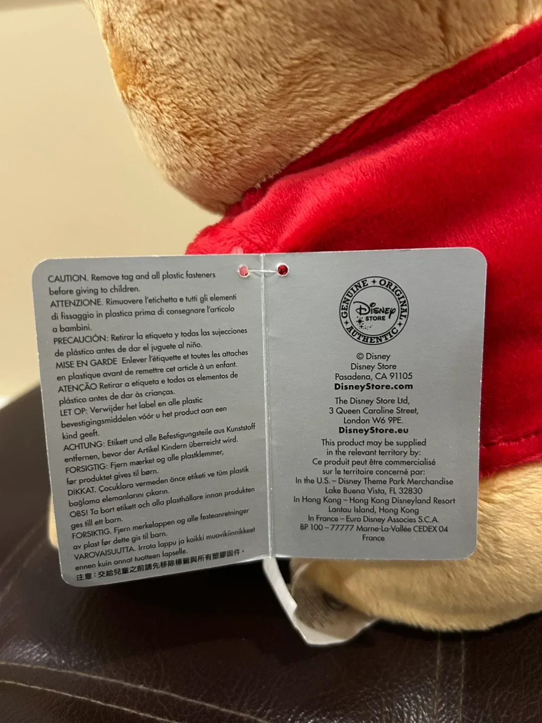 “NEW” Disney Winnie The Pooh Plush-30cm image indicator(3)