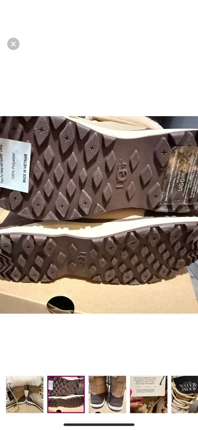 NWT UGG Adirondack III Waterproof Boot - Women's 7.5 image indicator(2)