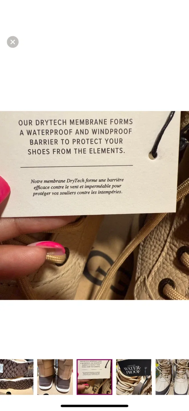 NWT UGG Adirondack III Waterproof Boot - Women's 7.5 image indicator(4)