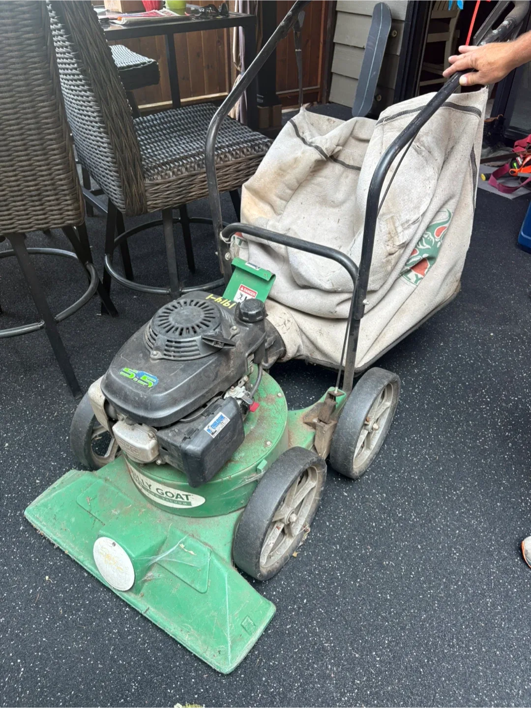 Billy Goat Pro Lawn Vacuum image indicator(3)