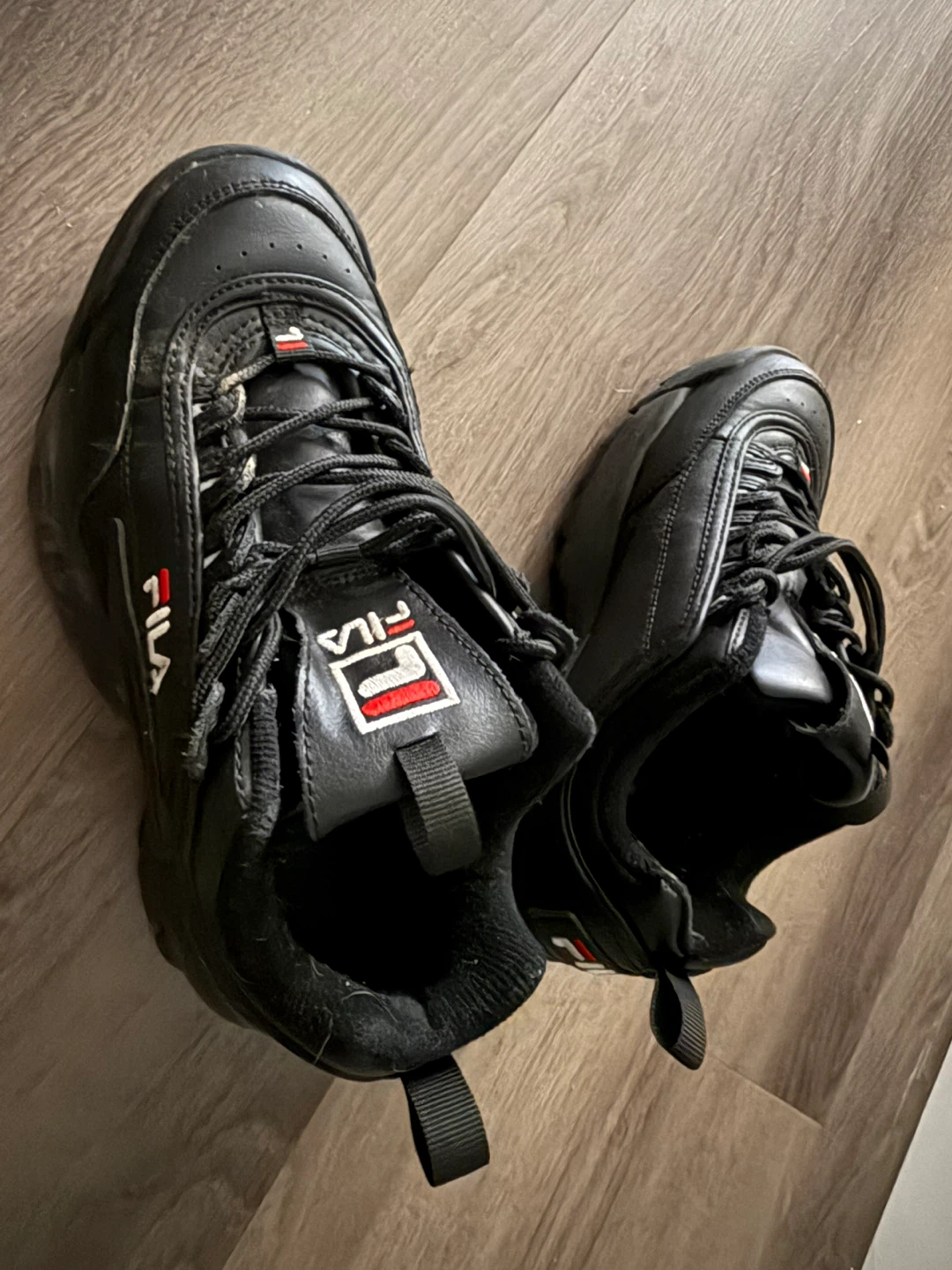 Fila Disruptor II Black Sneakers - Size 6.5 - photo 2