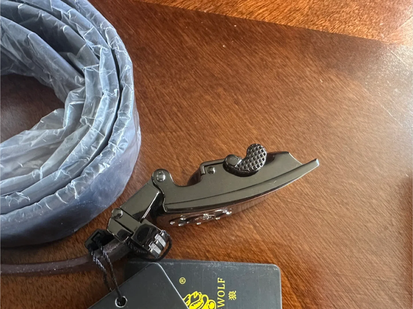 Ferrari Automatic Buckle Belt, 49 inch image indicator(6)