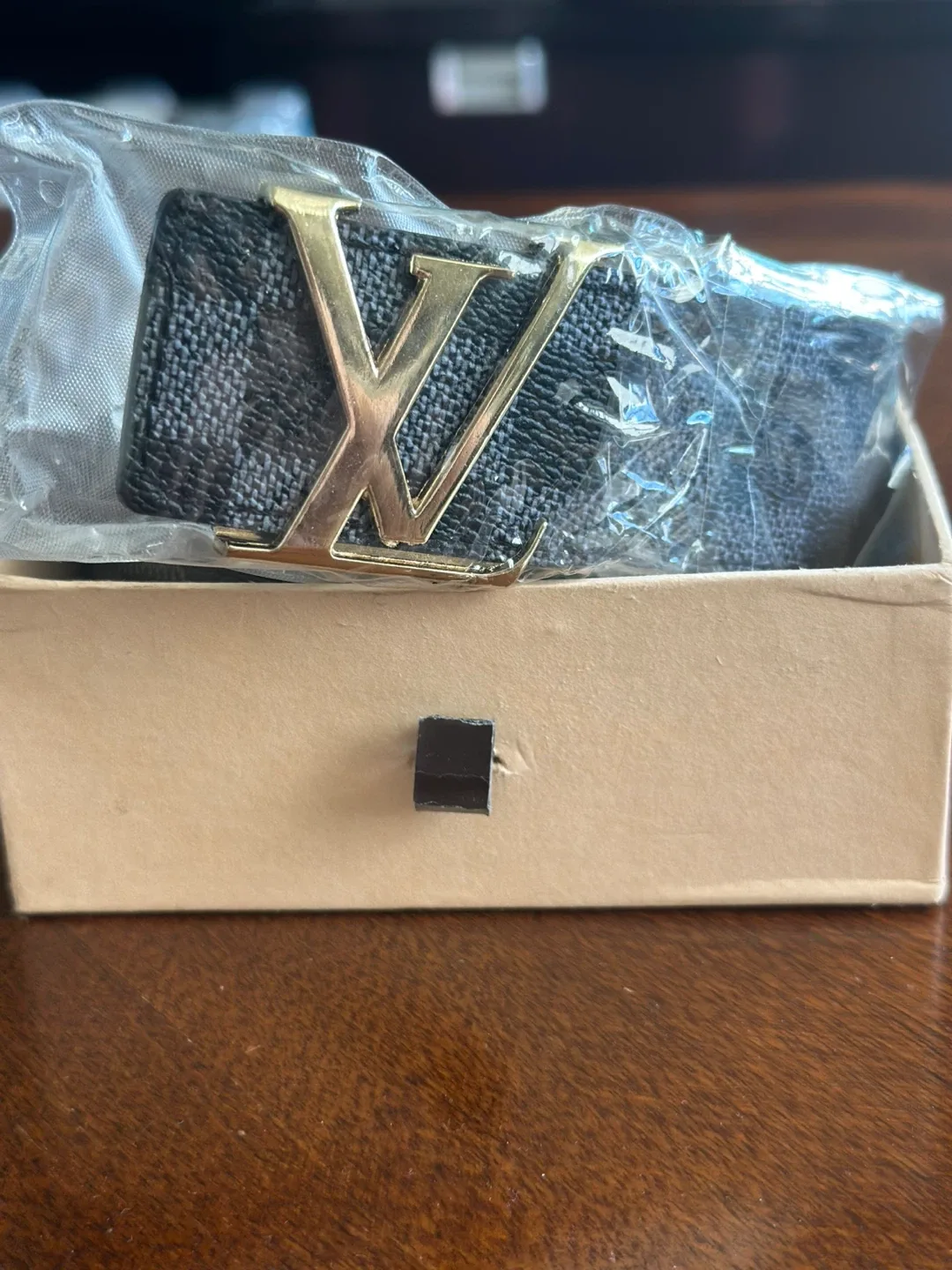 Louis Vuitton Damier Graphite Belt image indicator(6)