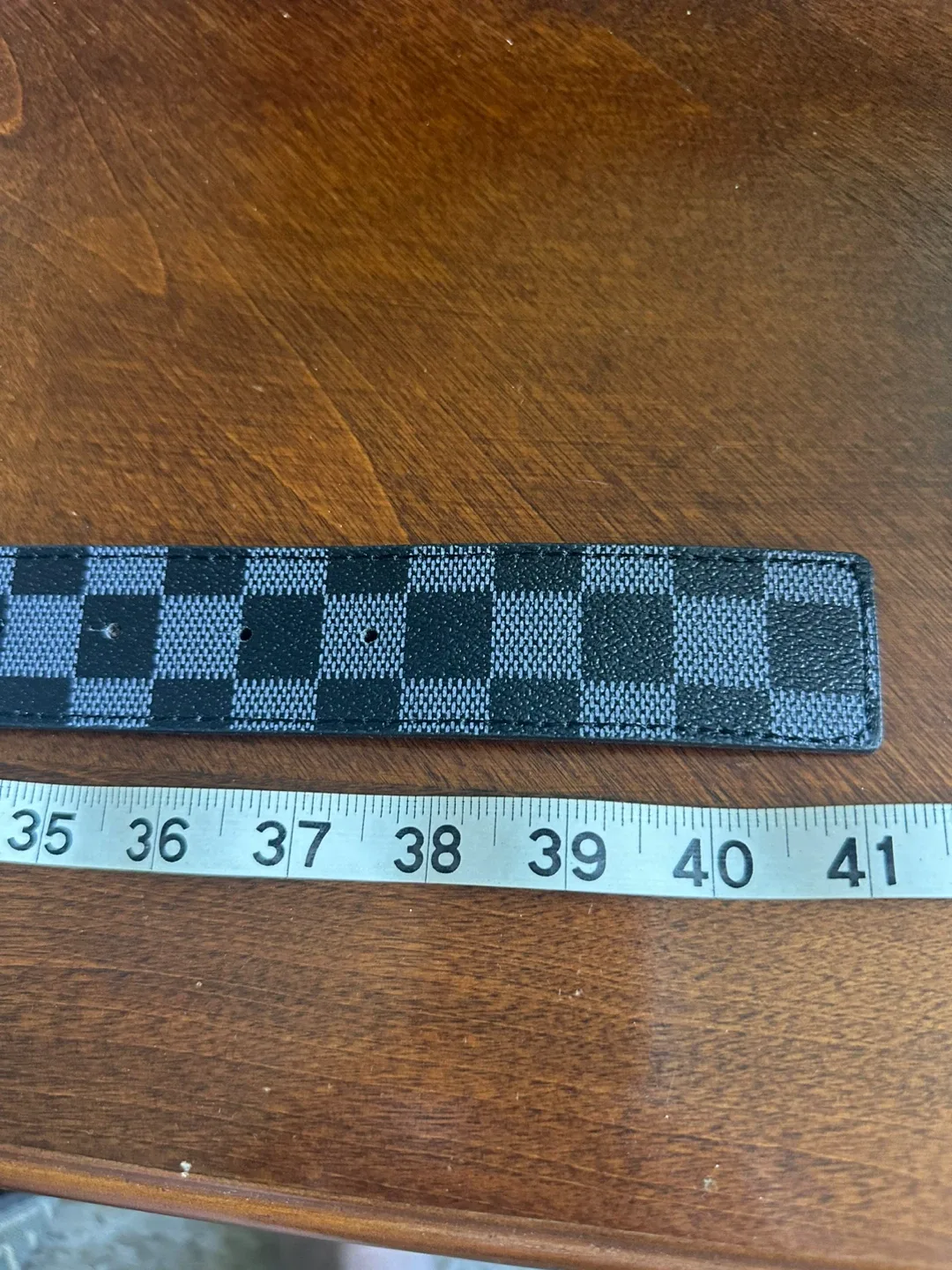 Louis Vuitton Damier Graphite Belt image indicator(8)