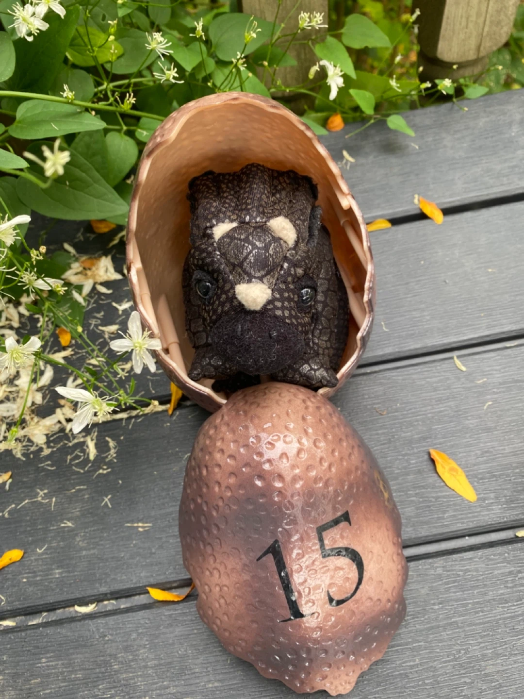 Dinosaur Plush Toy in Egg