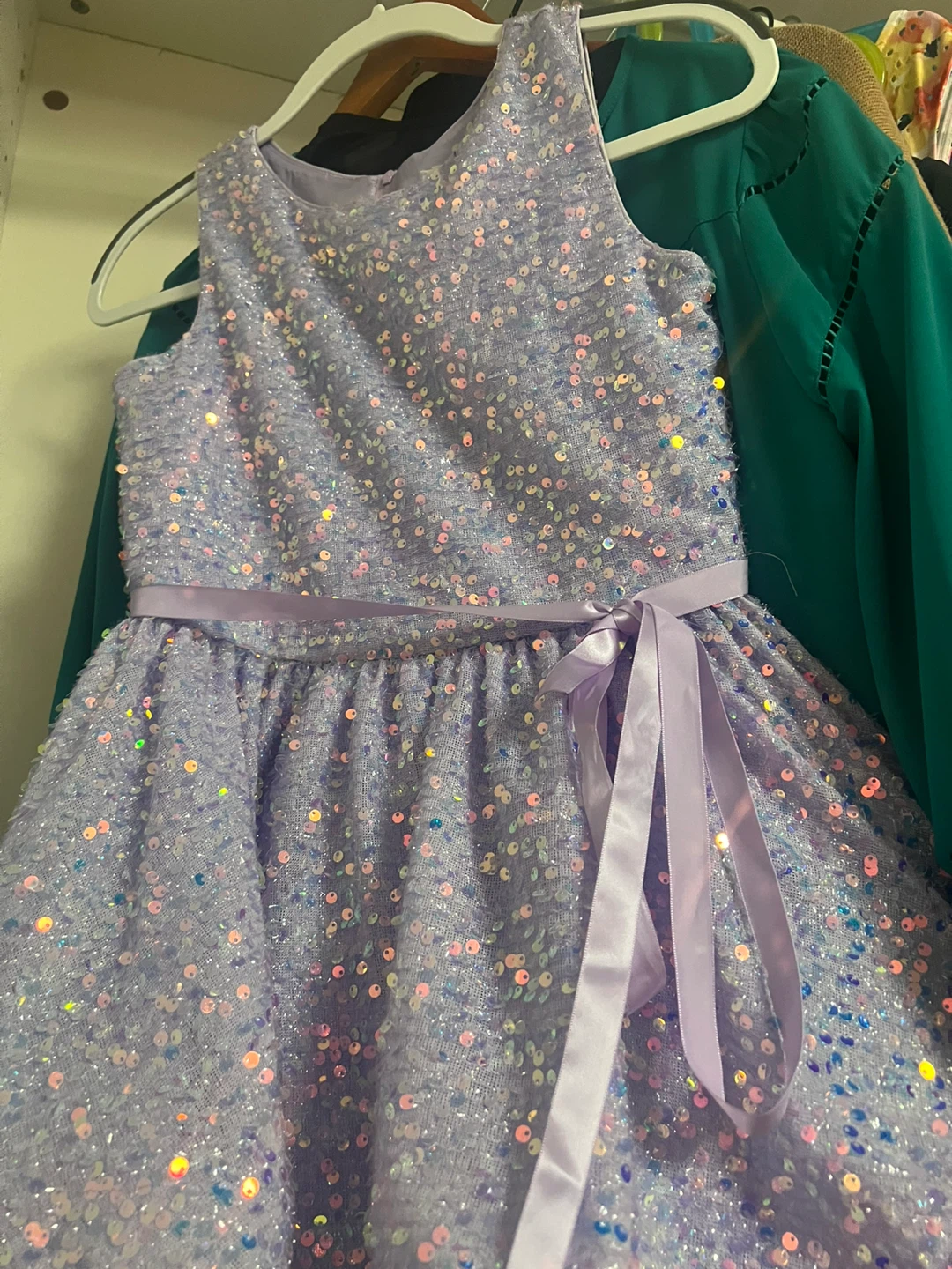 Rare Editions Girls' Sequin Dress - Size 12
