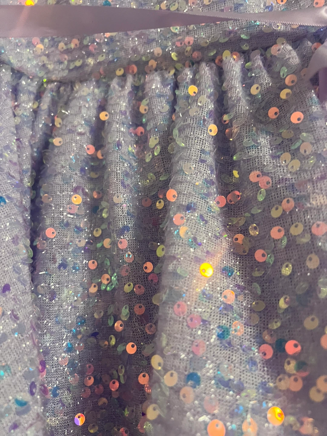 Rare Editions Girls' Sequin Dress - Size 12 - photo 2