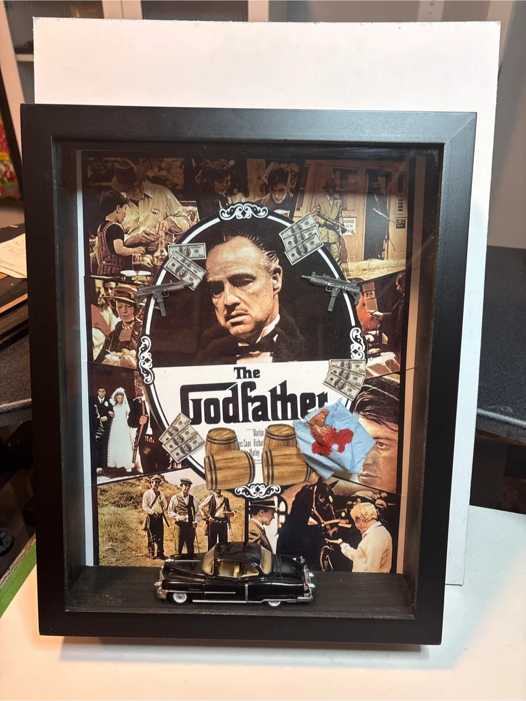 Hand crafted shadow box art thumbnail