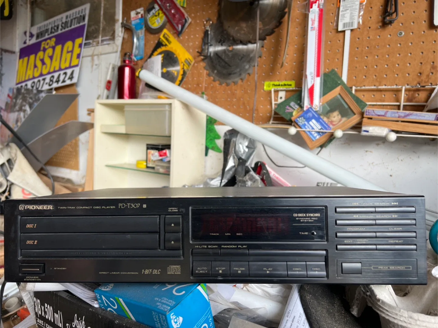 Pioneer PD-T307 Twin-Tray CD Player