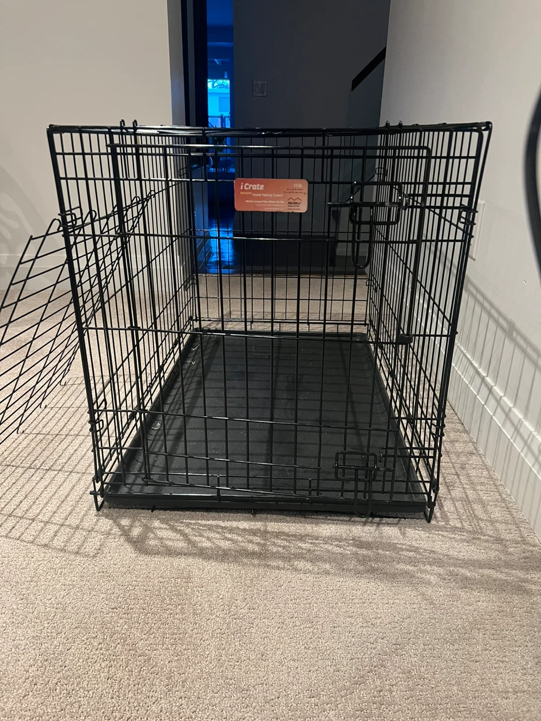 iCrate Dog Crate - Black