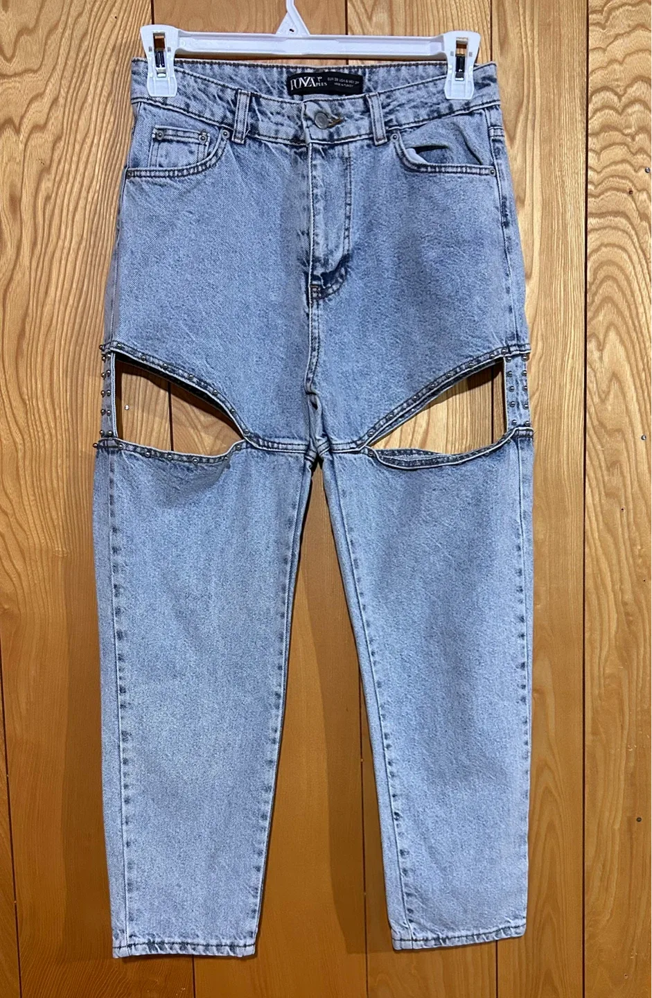 Ponza Plus Jeans, Size 6, Light Wash
