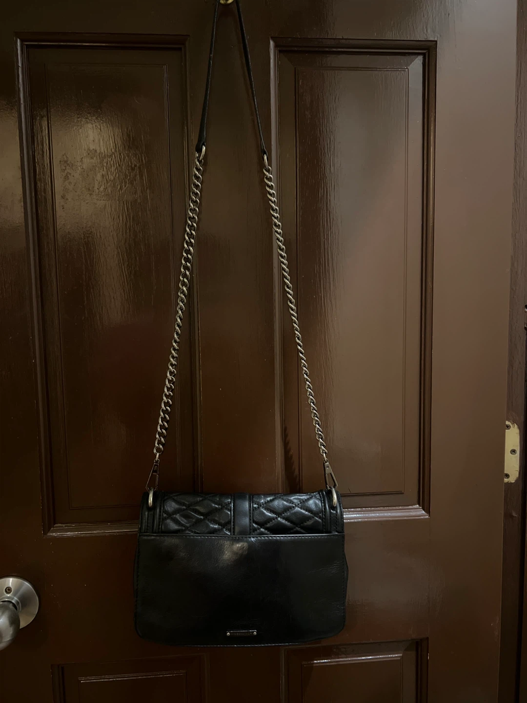 Rebecca Minkoff Black Quilted Leather Crossbody Bag - photo 3