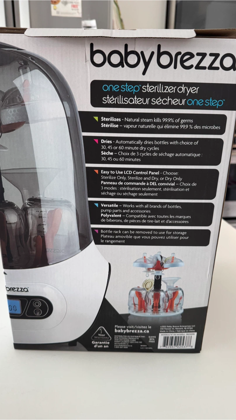 Baby Brezza One Step Sterilizer Dryer - photo 3