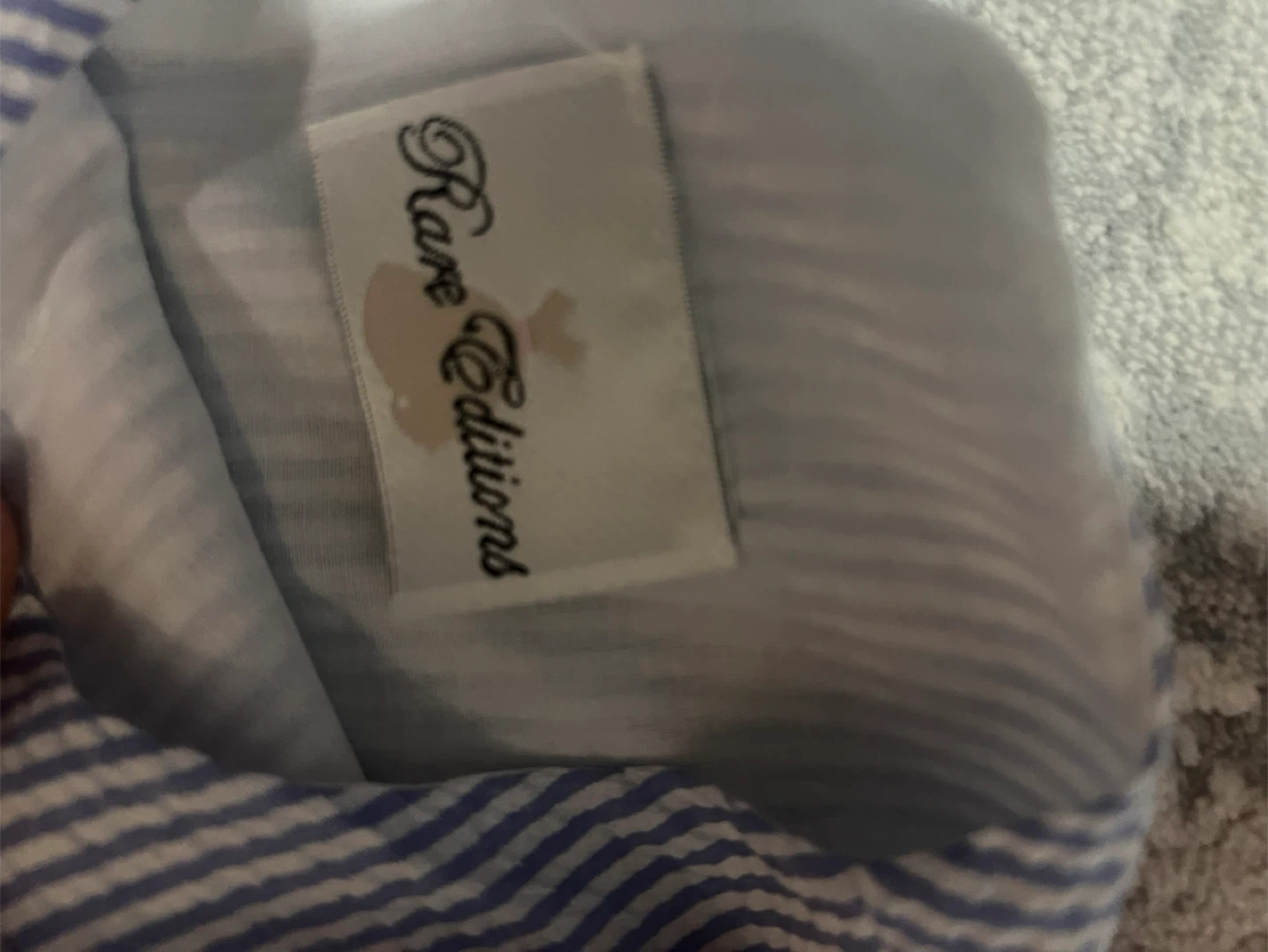 Rare Editions Striped Floral Dress - photo 2