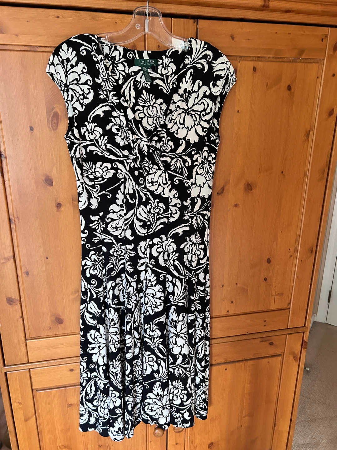 BRAND NEW Ralph Lauren Black & White Dress