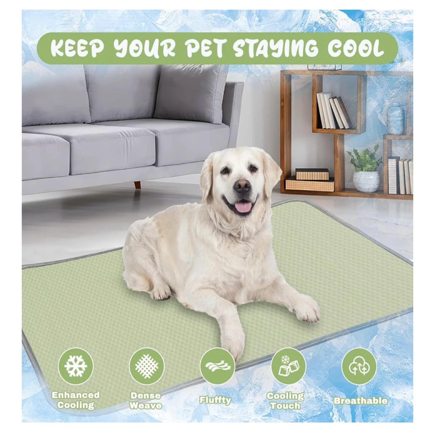 Cooling Pet Mat - Breathable & Washable - photo 2