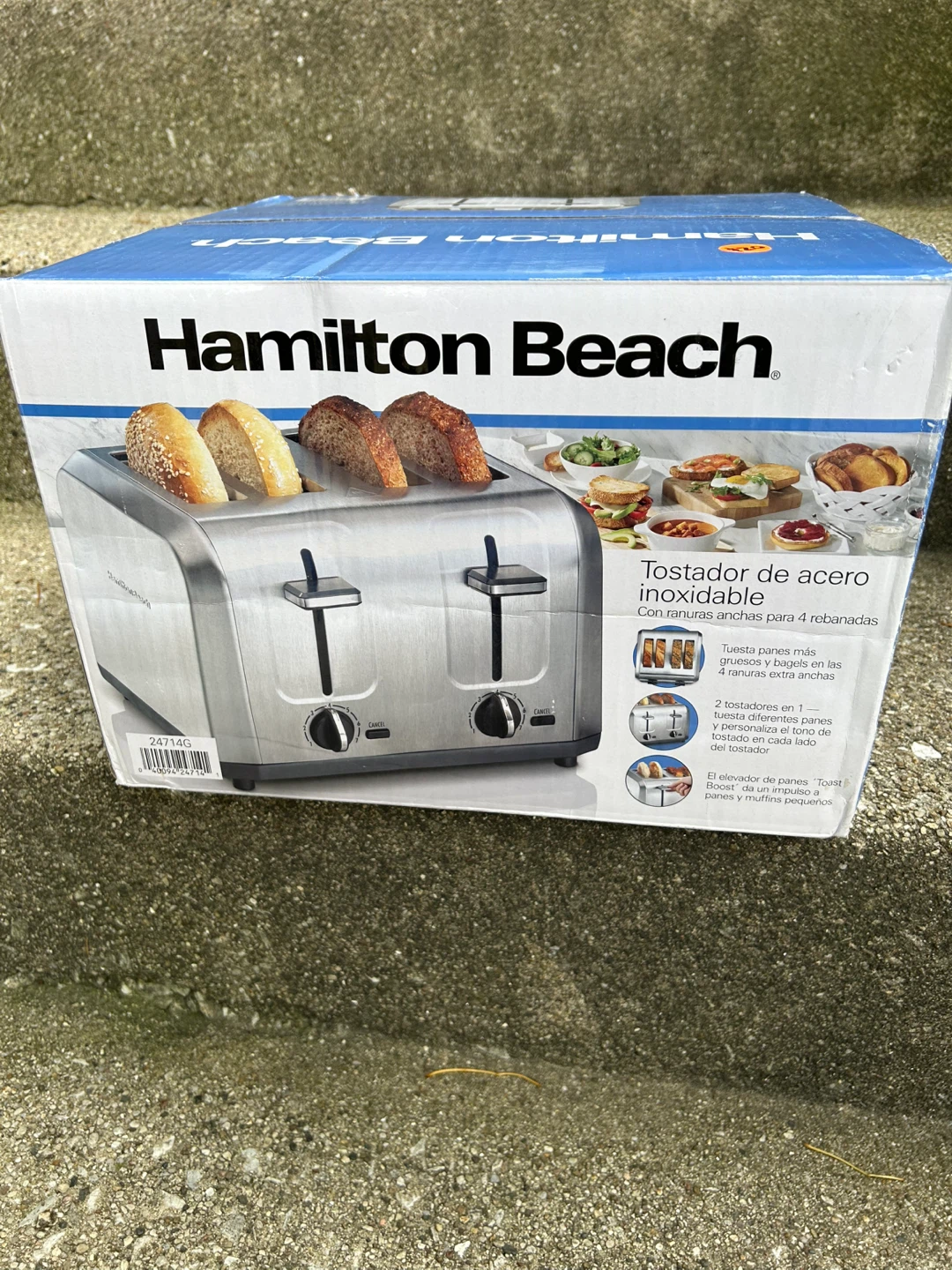 Hamilton Beach 4-Slice Toaster - Stainless Steel