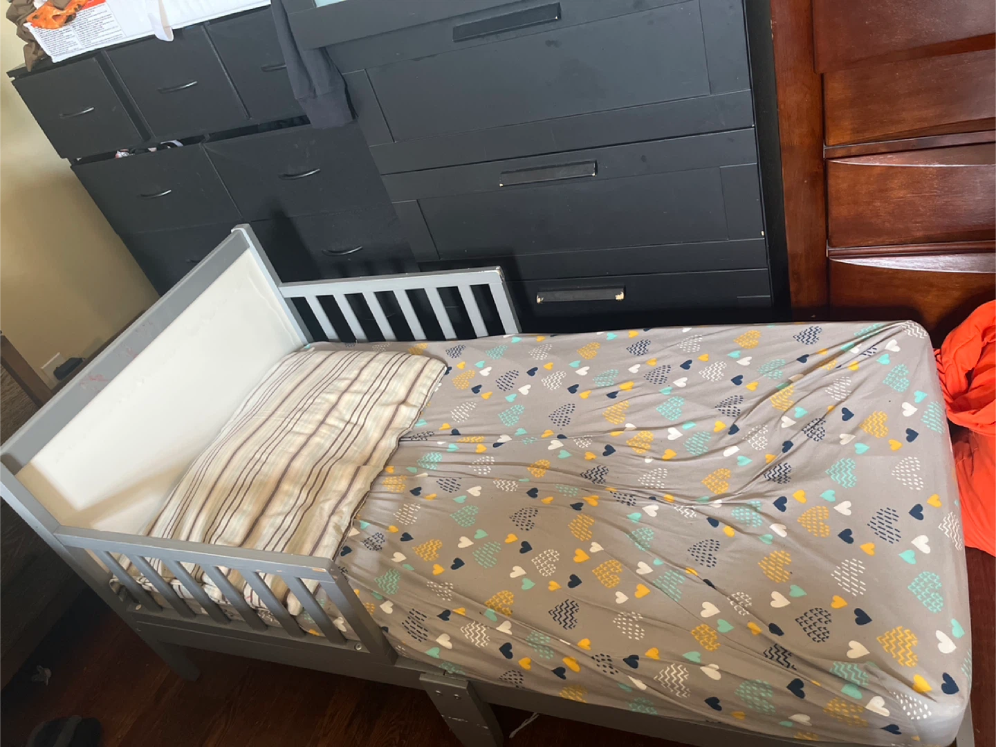 Toddler Bed with Mattress