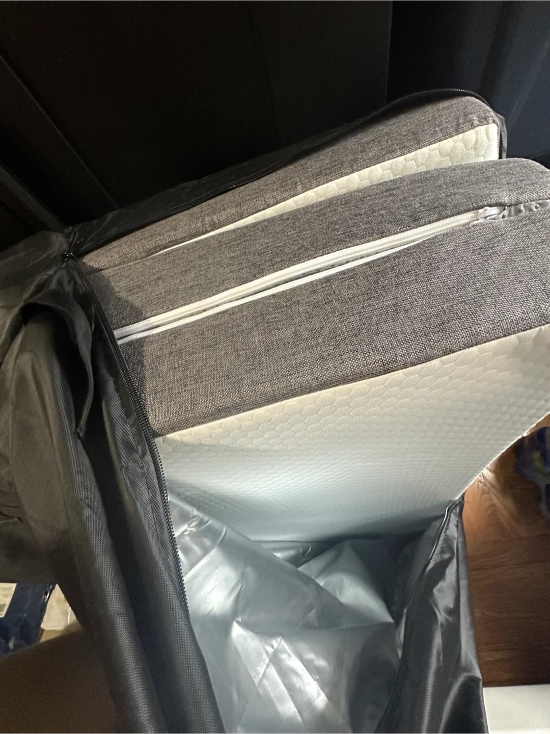 Tri-Fold Gel Mattress - Machine Washable - photo 2