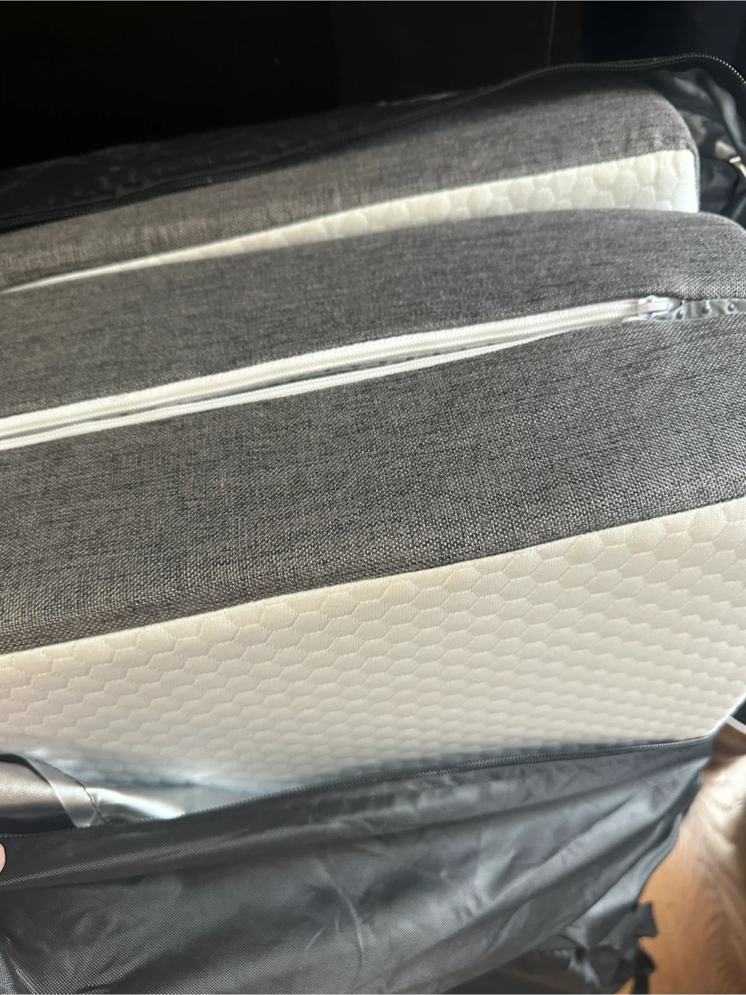 Tri-Fold Gel Mattress - Machine Washable - photo 3