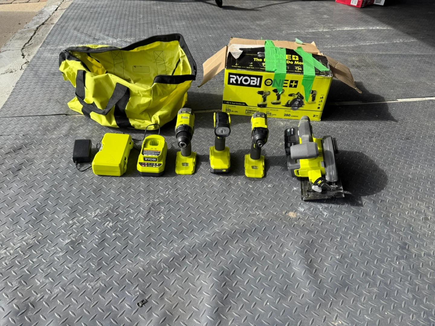 Ryobi ONE+ Power Tool Combo Kit