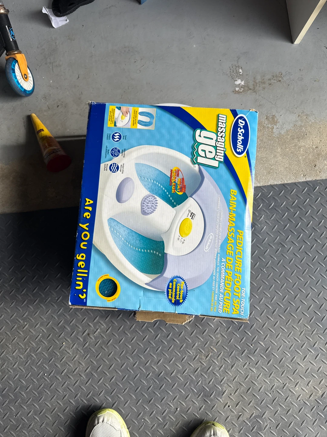 Dr. Scholl's Massaging Gel Pedicure Foot Spa