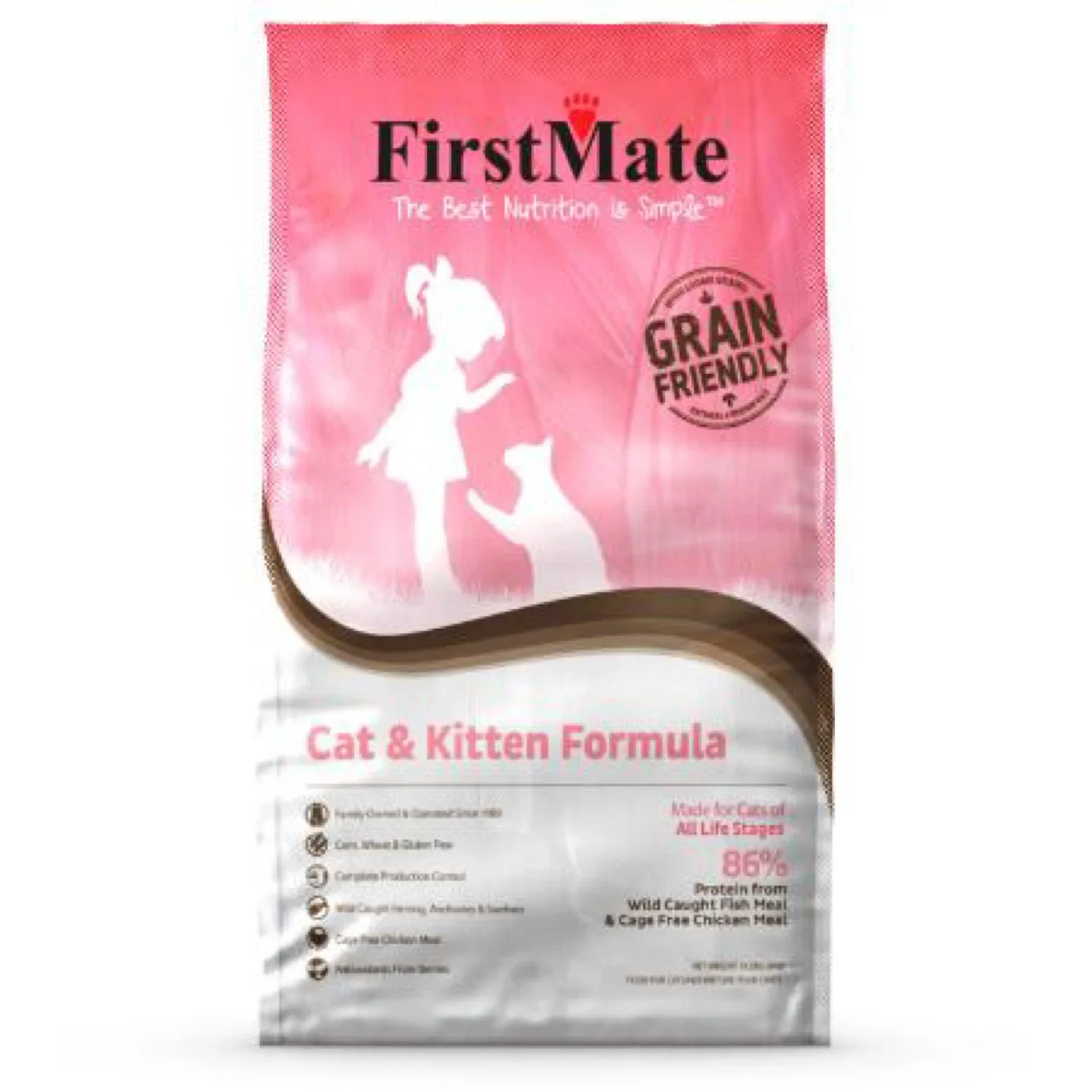 FirstMate Cat & Kitten Formula + Treats & Bella Bowl image indicator(3)