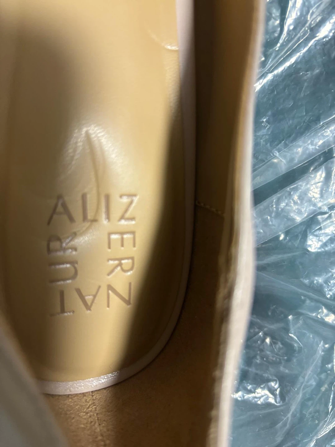Naturalizer Beige Wedge Shoes - Size 8 - photo 3