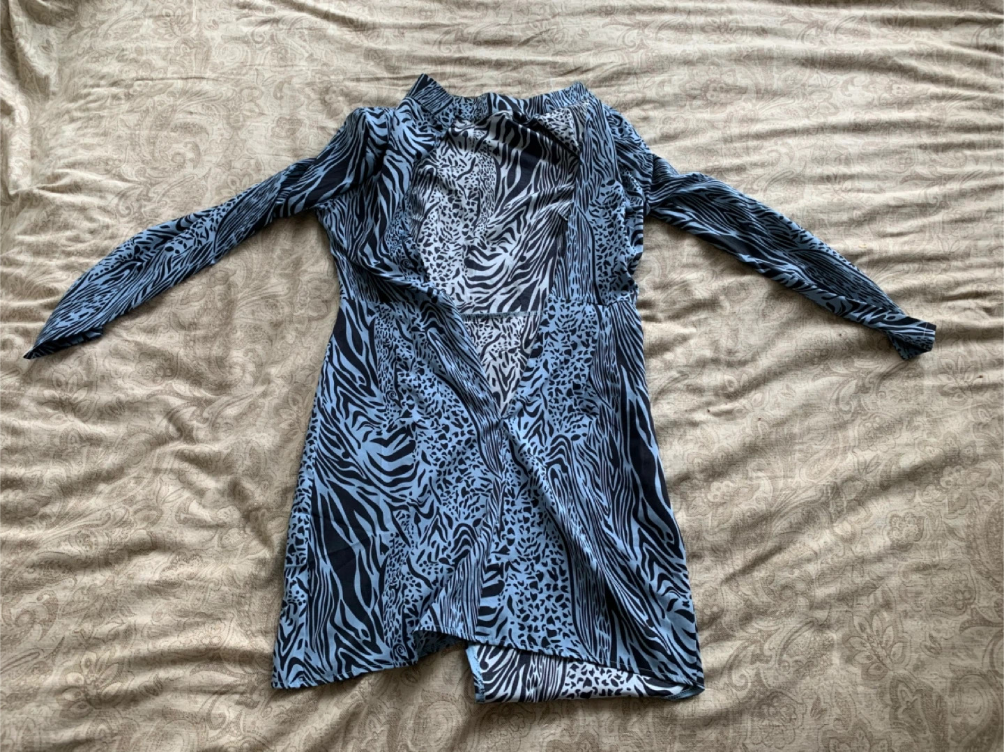 Nasty Gal Animal Print Mini Dress - Size US 4 - photo 2