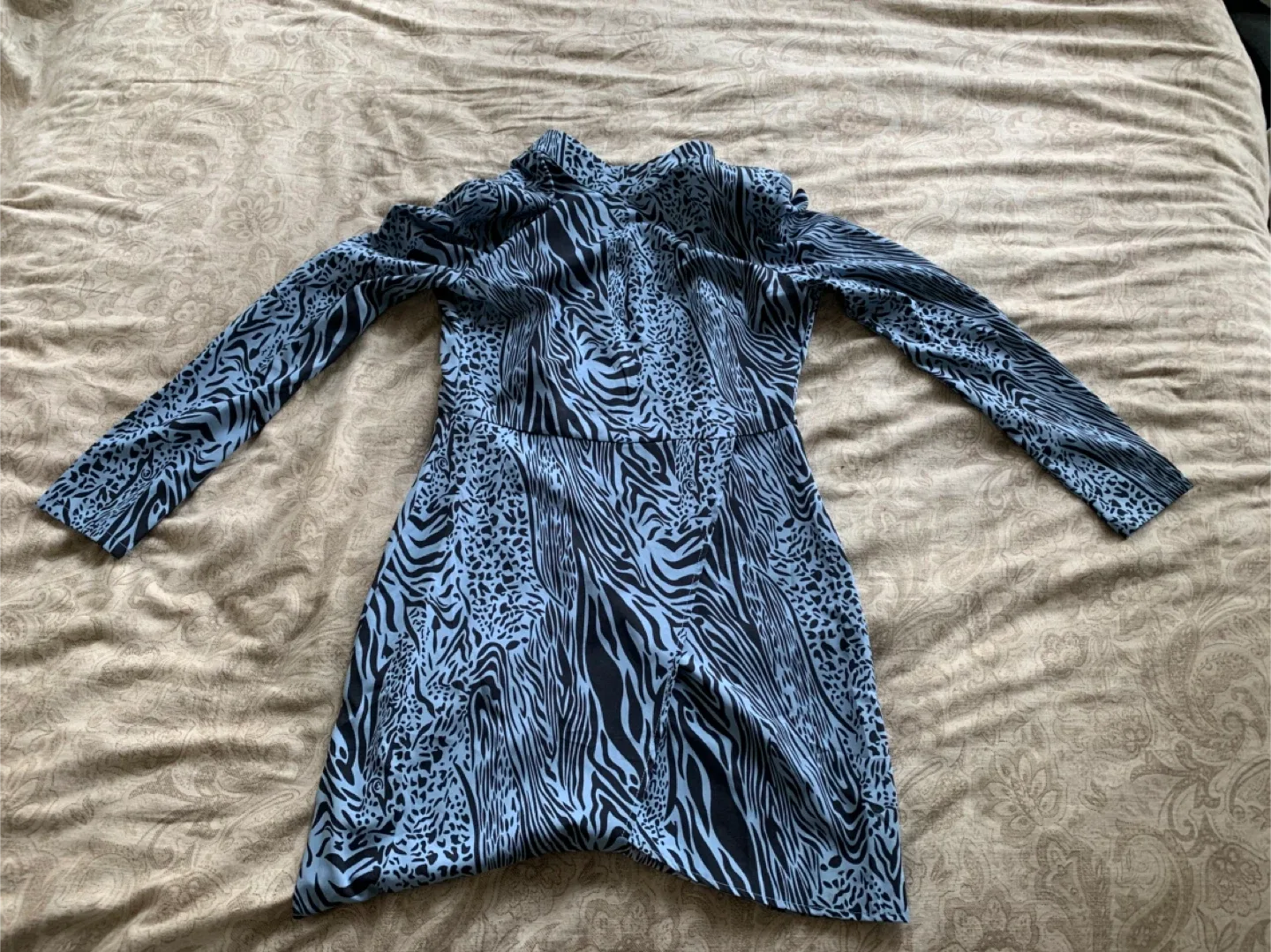 Nasty Gal Animal Print Mini Dress - Size US 4 thumbnail