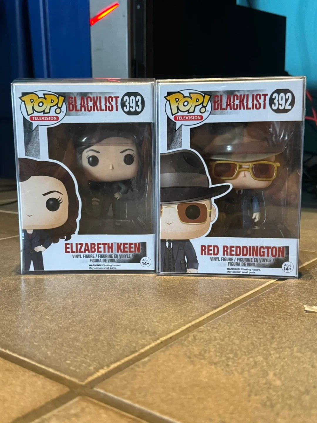 Funko POP! Blacklist Figures - Elizabeth Keen & Red Reddington thumbnail