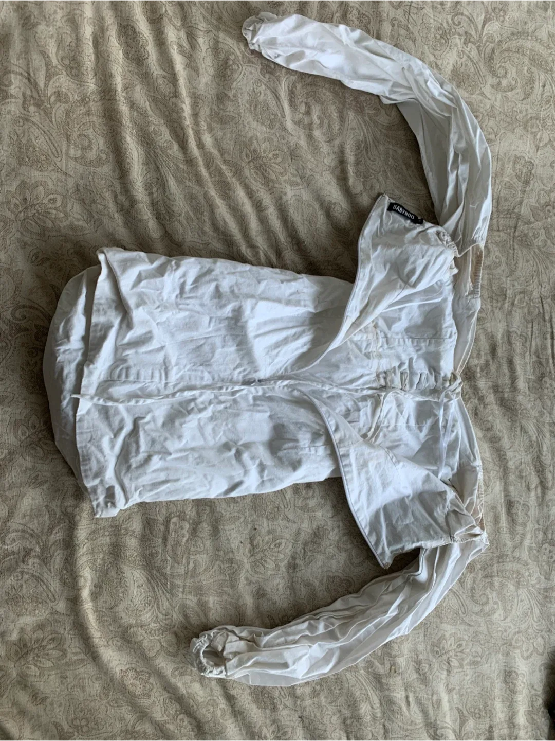 BABYBOO White Blouse - Size S thumbnail