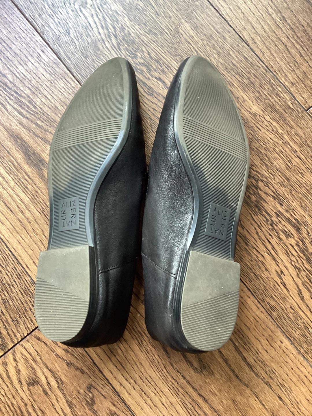 NATURALIZER BLACK LEATHER LOAFERS - photo 3