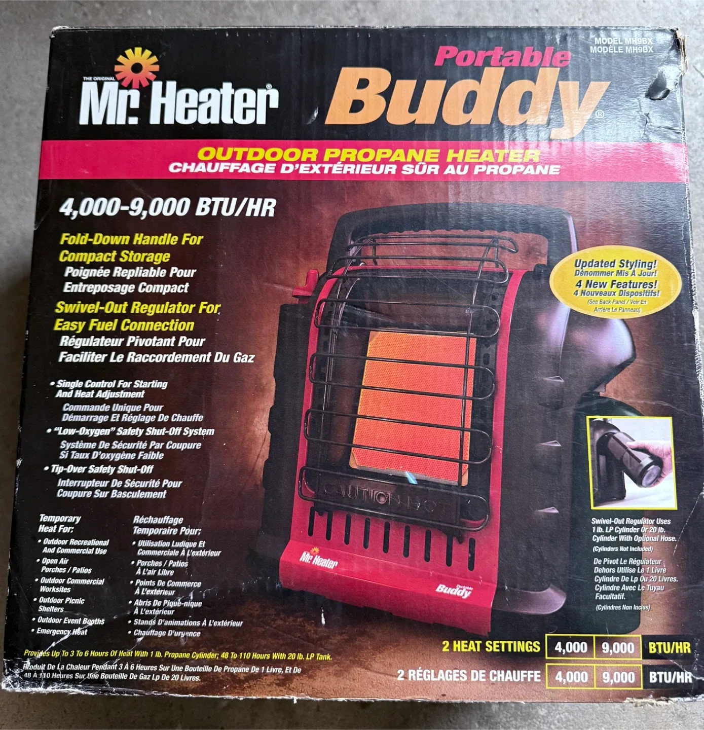 Mr. Heater Buddy Portable Outdoor Propane Heater thumbnail