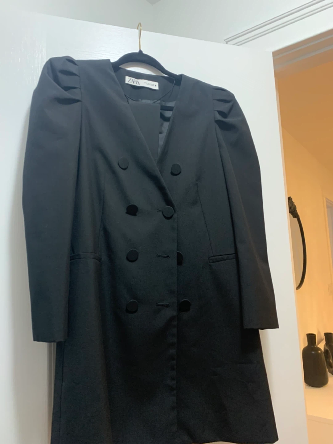 Zara Black Blazer - Size Small